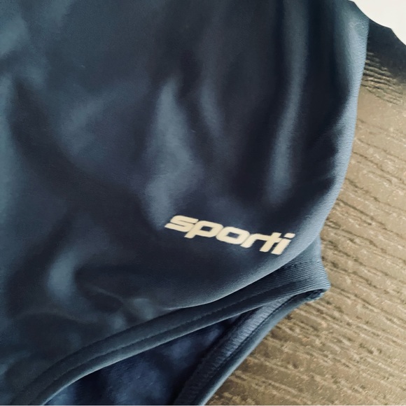 Sporti
Solid Thin Strap One Piece Swimsuit - Picture 12 of 12